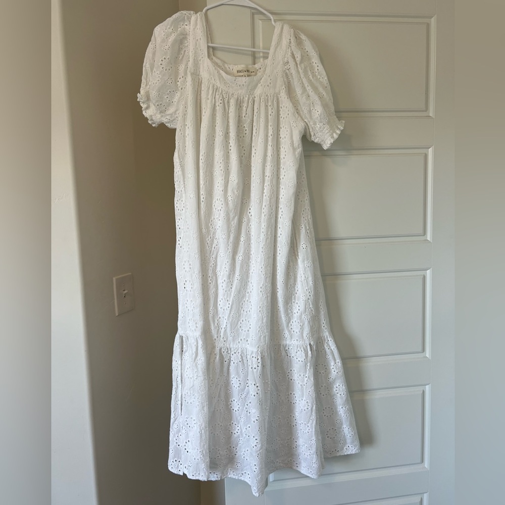 White dress